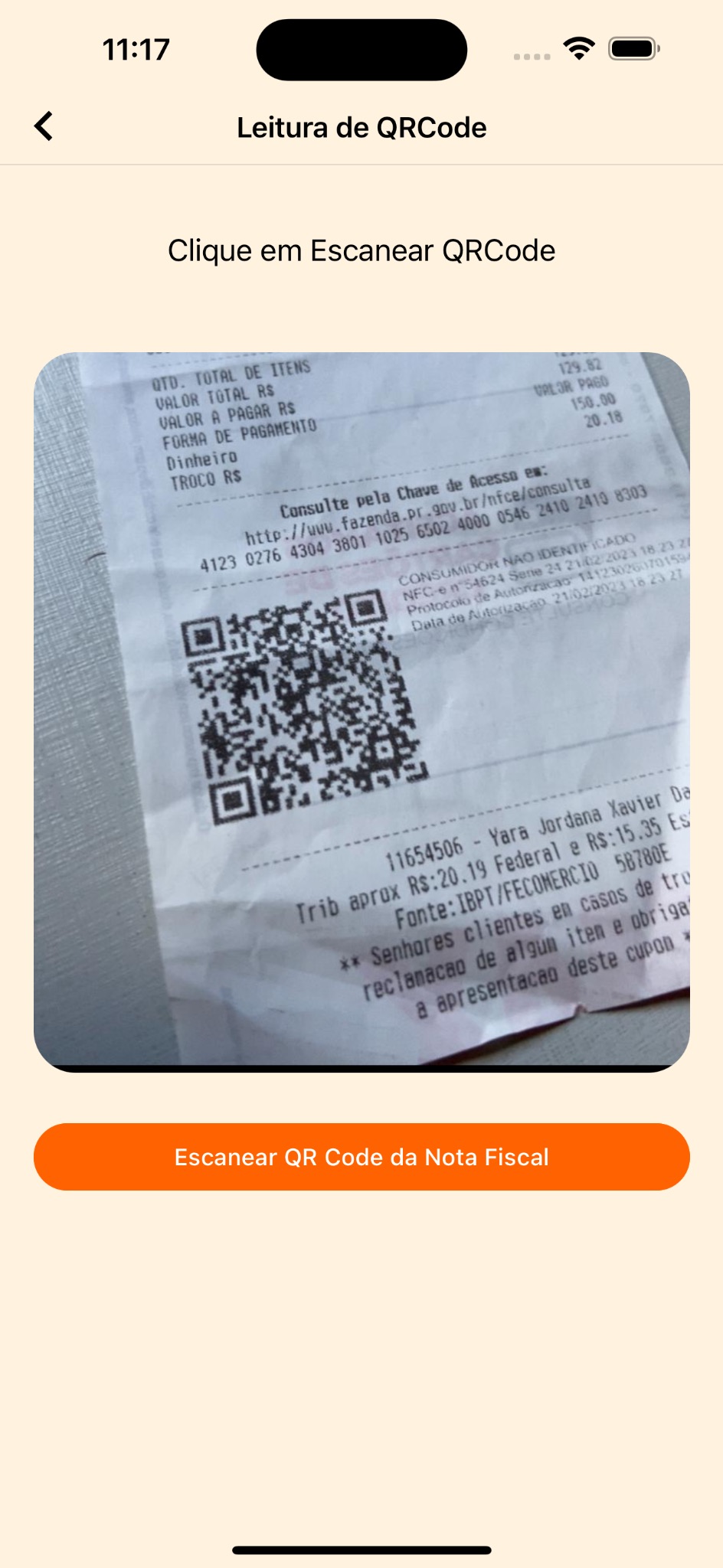 App Pilas - Leitura QRCode